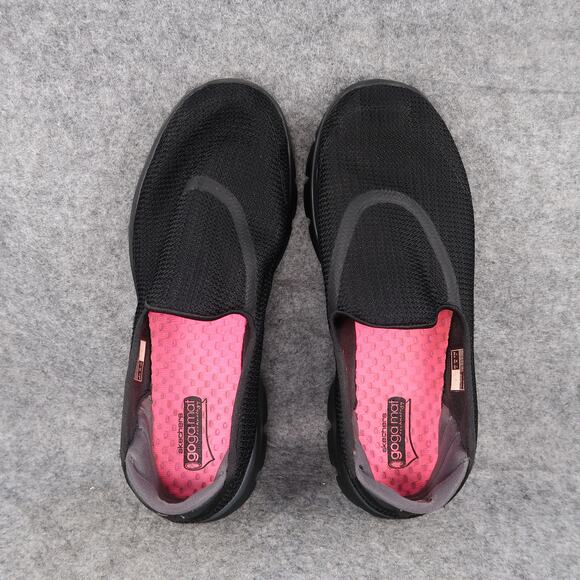 Skechers Shoes Womens 9 Slip On Sneaker Loafer Go Walk 3 GogaMat Comfort Casual - Picture 8 of 12